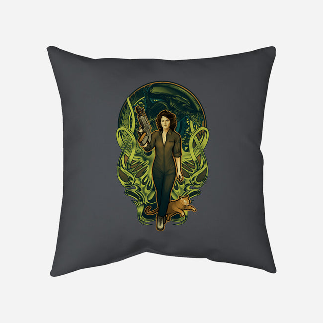 Come On, Cat-none removable cover w insert throw pillow-MeganLara