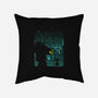 Come On, Mr. Bubbles!-none removable cover w insert throw pillow-filiskun