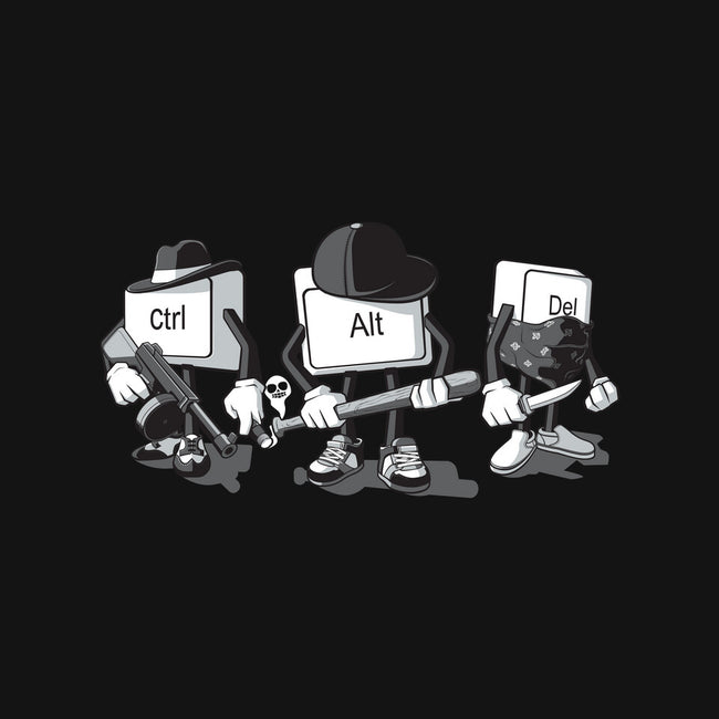 Computer Mafia-womens v-neck tee-mekazoo
