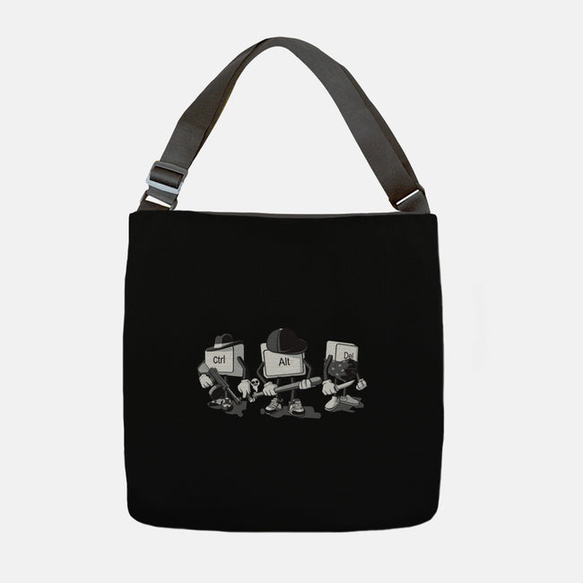 Computer Mafia-none adjustable tote-mekazoo