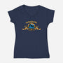 Cookies Gratia Cookies-womens v-neck tee-ikado