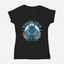 Cookies Gym-womens v-neck tee-KindaCreative