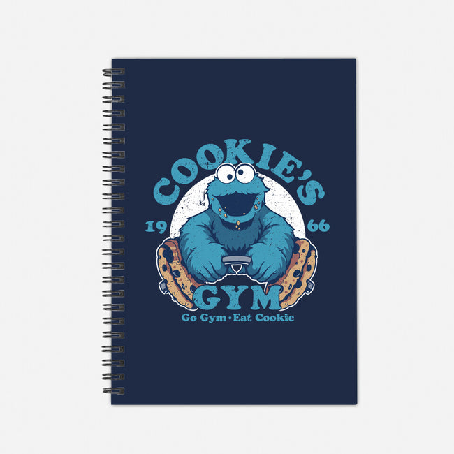 Cookies Gym-none dot grid notebook-KindaCreative