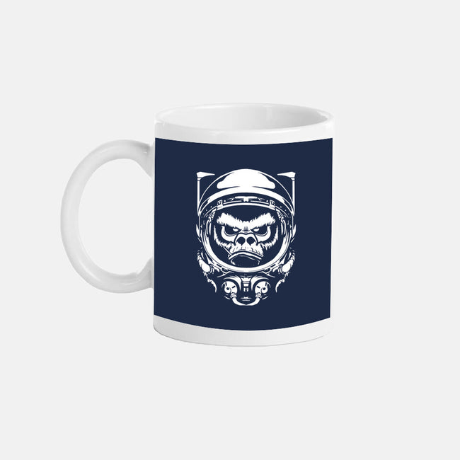 Cosmic Monkey-none glossy mug-Immortalized