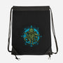 Cosmic Symbology-none drawstring bag-Letter_Q