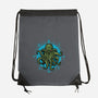 Cosmic Symbology-none drawstring bag-Letter_Q
