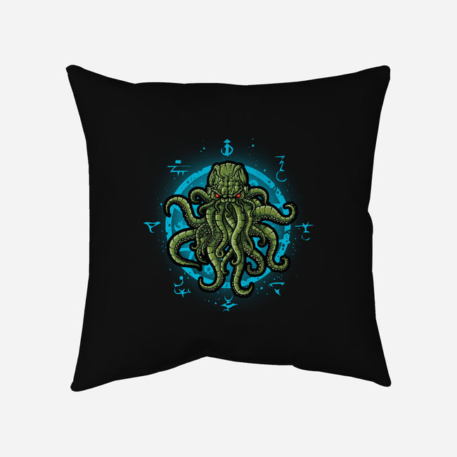 Cosmic Symbology-none removable cover throw pillow-Letter_Q
