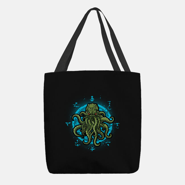 Cosmic Symbology-none basic tote-Letter_Q