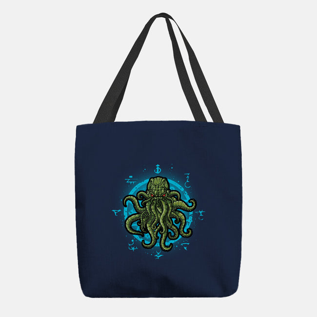 Cosmic Symbology-none basic tote-Letter_Q