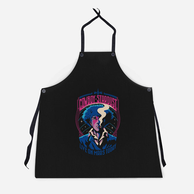 Cowboy Stardust-unisex kitchen apron-ilustrata