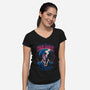 Cowboy Stardust-womens v-neck tee-ilustrata