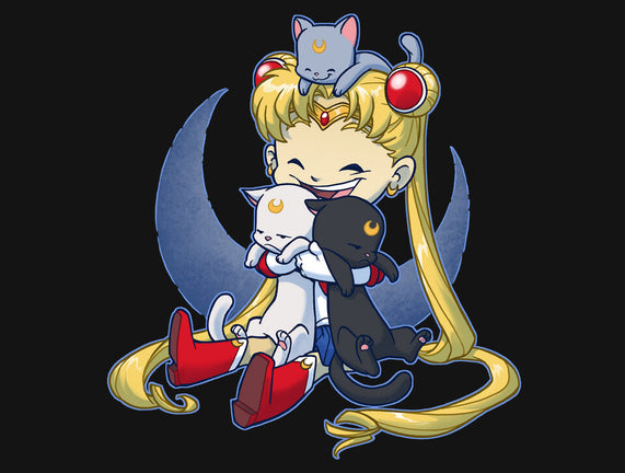 Crazy Moon Cat Lady