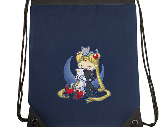 Crazy Moon Cat Lady