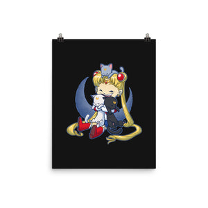 Crazy Moon Cat Lady