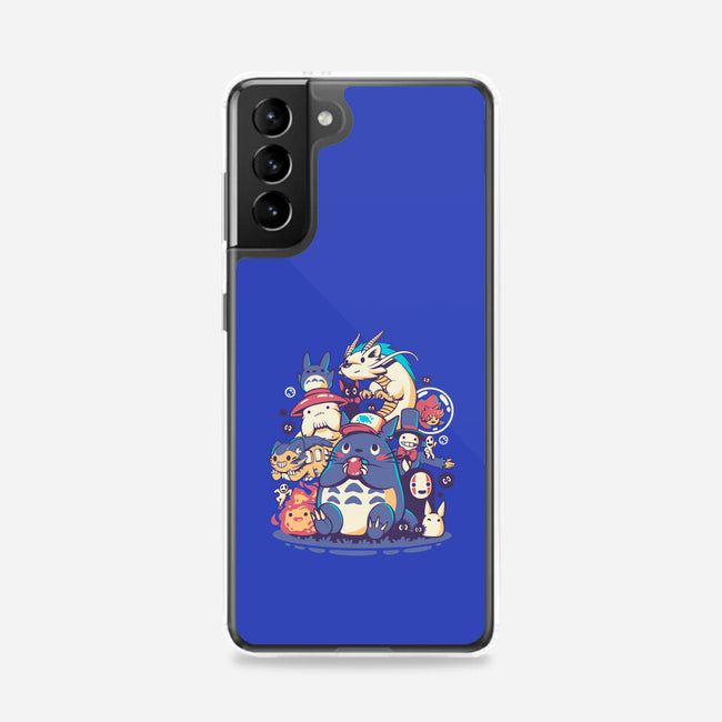 Creatures, Spirits & Friends-samsung snap phone case-ilustrata