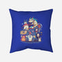 Creatures, Spirits & Friends-none removable cover w insert throw pillow-ilustrata