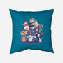 Creatures, Spirits & Friends-none removable cover throw pillow-ilustrata