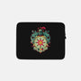 Crest of the Sun-none zippered laptop sleeve-Typhoonic
