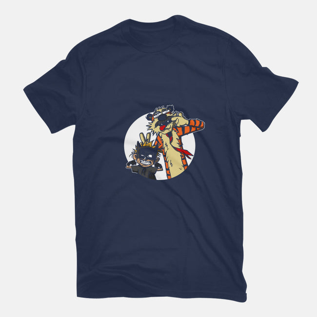 Crime Fighting Pals-mens heavyweight tee-AndreusD