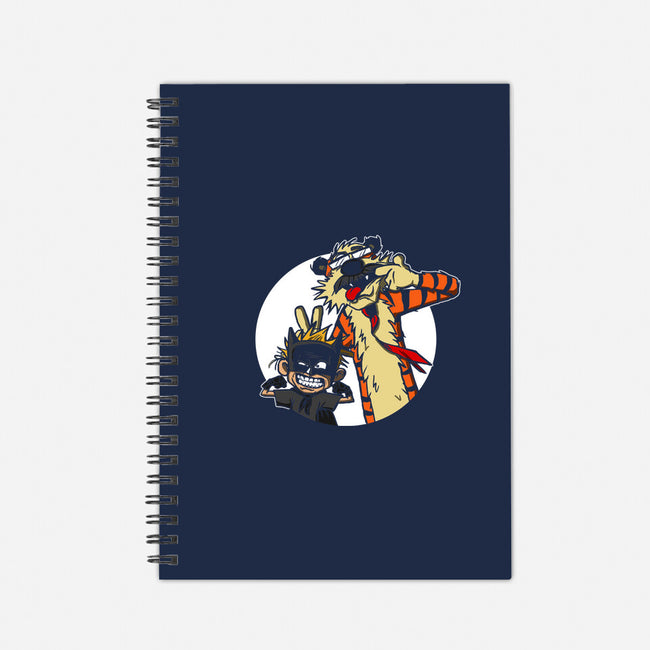 Crime Fighting Pals-none dot grid notebook-AndreusD