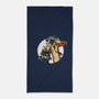 Crime Fighting Pals-none beach towel-AndreusD