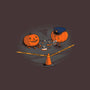 Crime Scene-none non-removable cover w insert throw pillow-Naolito