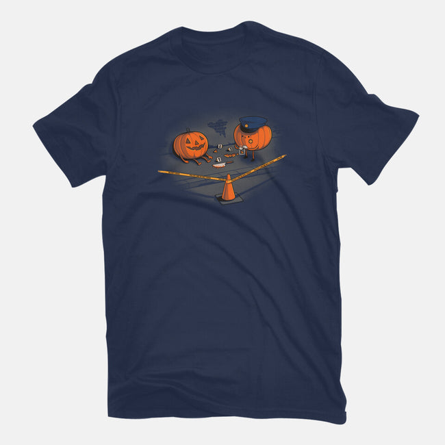 Crime Scene-unisex basic tee-Naolito