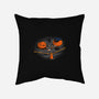 Crime Scene-none removable cover w insert throw pillow-Naolito