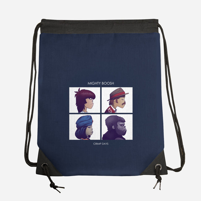 Crimp Days-none drawstring bag-KindaCreative
