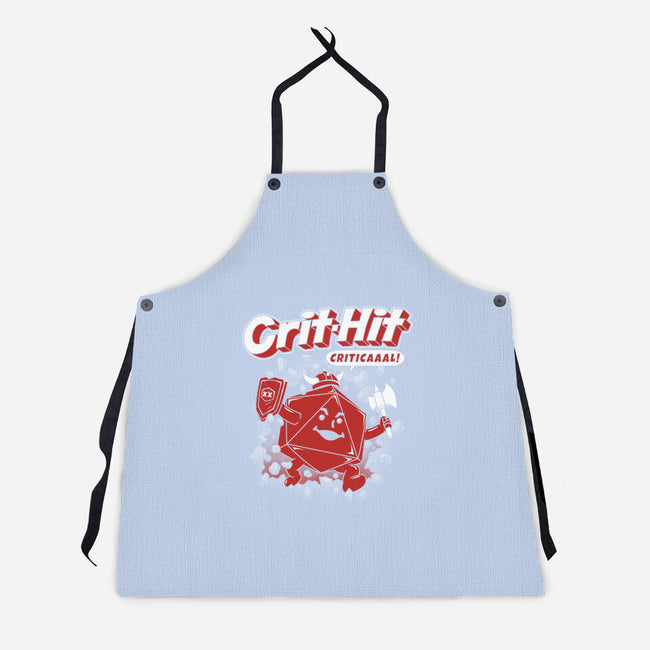 Crit-Hit-unisex kitchen apron-pigboom