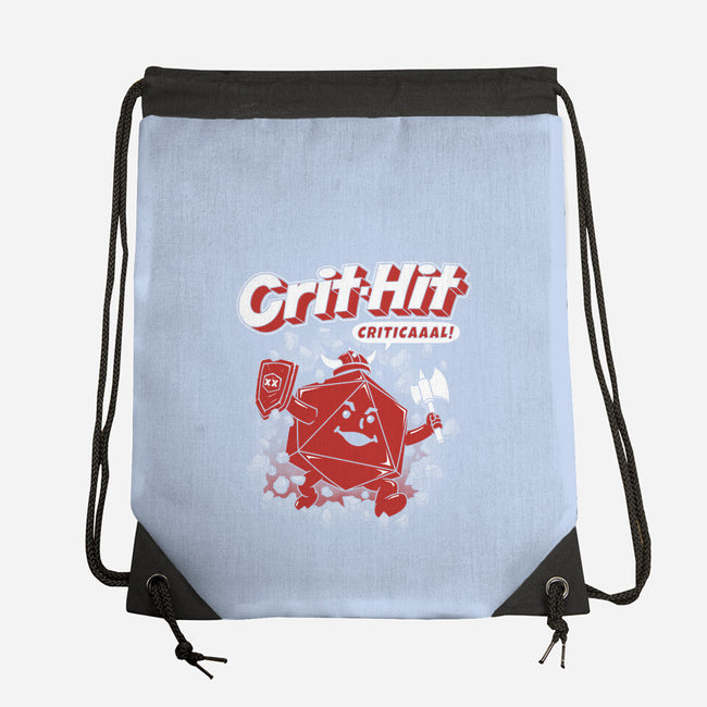Crit-Hit-none drawstring bag-pigboom