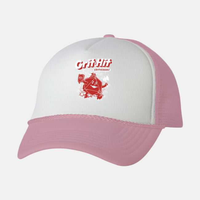 Crit-Hit-unisex trucker hat-pigboom