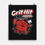 Crit-Hit-none matte poster-pigboom