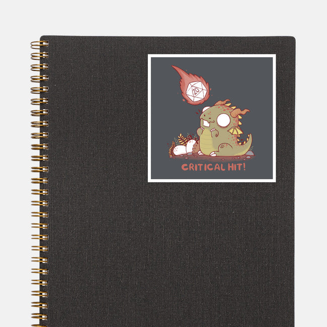 Critical Event-none glossy sticker-xMorfina