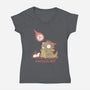 Critical Event-womens v-neck tee-xMorfina