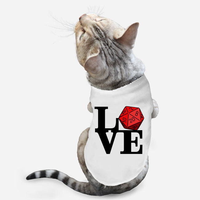 Critical Love-cat basic pet tank-shirox