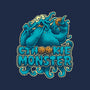 Cthookie Monster-none memory foam bath mat-BeastPop