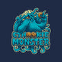 Cthookie Monster-baby basic tee-BeastPop