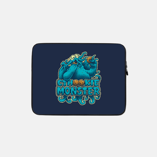 Cthookie Monster-none zippered laptop sleeve-BeastPop