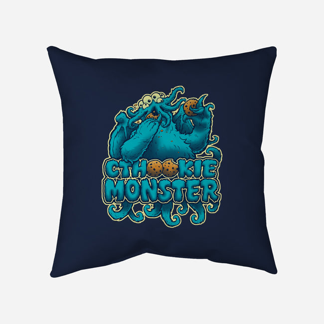 Cthookie Monster-none non-removable cover w insert throw pillow-BeastPop