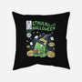 Cthulhu Likes Halloween-none removable cover throw pillow-xMorfina
