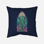 Cthulhu's Church-none removable cover w insert throw pillow-spike00