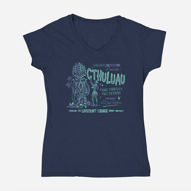 Cthuluau-Moonlight Variant-womens v-neck tee-heartjack