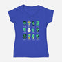 Cthul-Who?-womens v-neck tee-queenmob