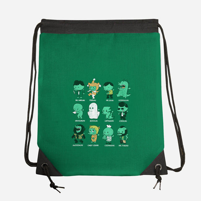 Cthul-Who?-none drawstring bag-queenmob