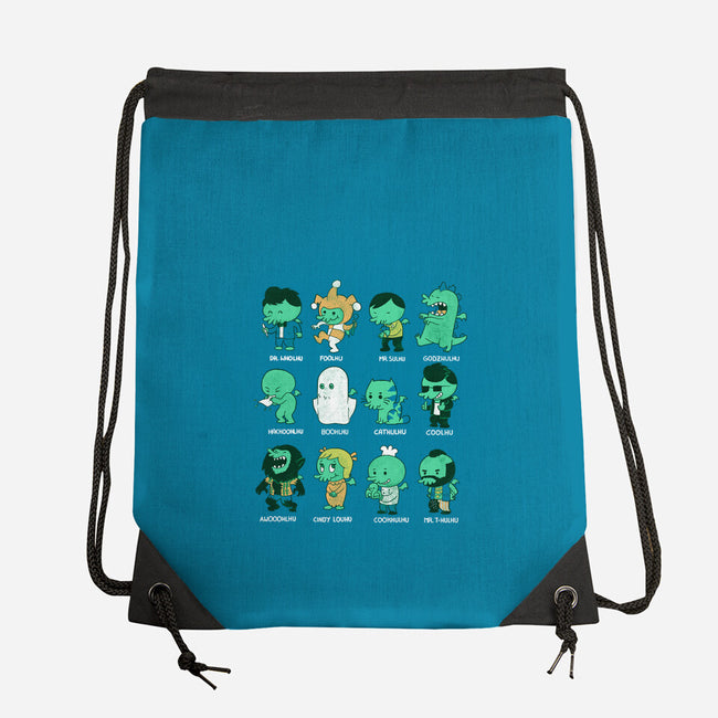 Cthul-Who?-none drawstring bag-queenmob