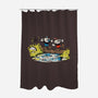 Cup and Mug-none polyester shower curtain-rustenico