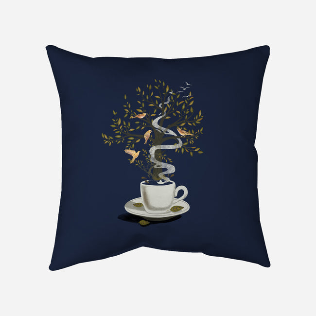 Cup of Dreams-none non-removable cover w insert throw pillow-dandingeroz