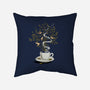 Cup of Dreams-none removable cover throw pillow-dandingeroz