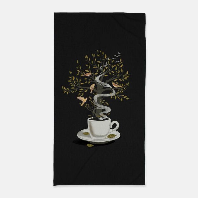 Cup of Dreams-none beach towel-dandingeroz